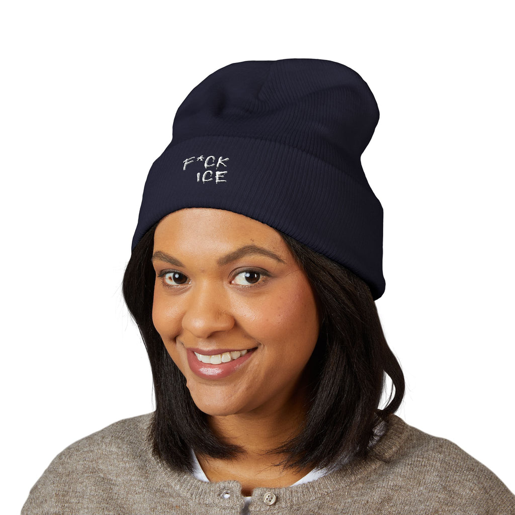 F*CK ICE Cuffed Beanie